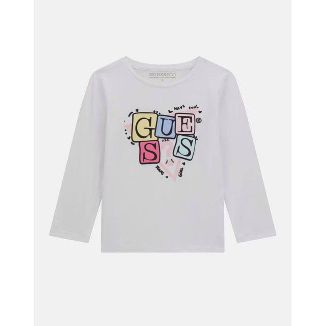 Product GUESS LS T-SHIRT ΜΠΛΟΥΖΑ ΠΑΙΔΙΚΟ GIRL base image