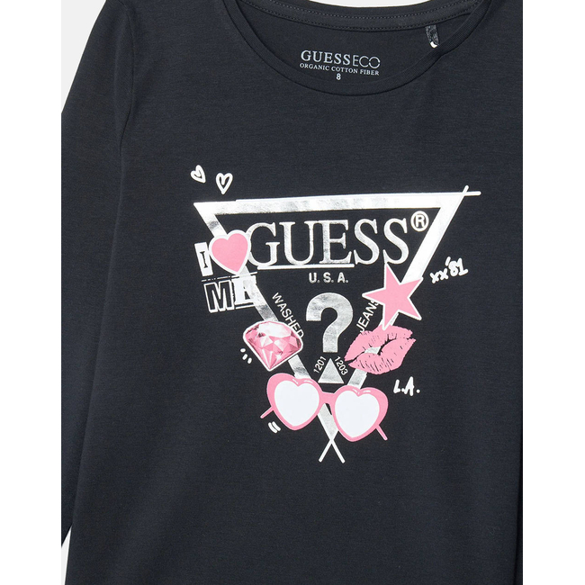 Product GUESS  LS T-SHIRT ΜΠΛΟΥΖΑ ΠΑΙΔΙΚΟ GIRL base image