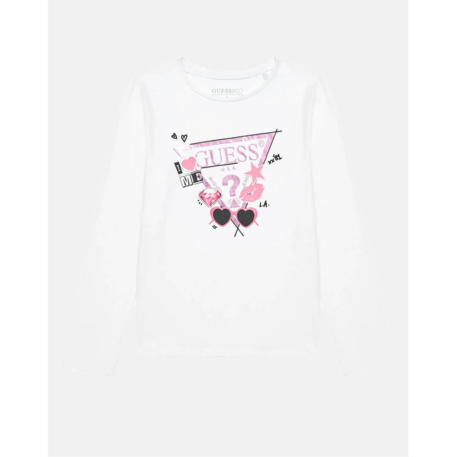 Product GUESS  LS T-SHIRT ΜΠΛΟΥΖΑ ΠΑΙΔΙΚΟ GIRL base image