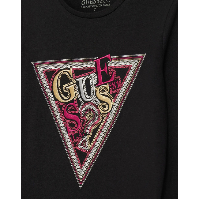 Product GUESS  LS T-SHIRT W/SEQUINS ΜΠΛΟΥΖΑ ΠΑΙΔΙΚΟ GIRL base image