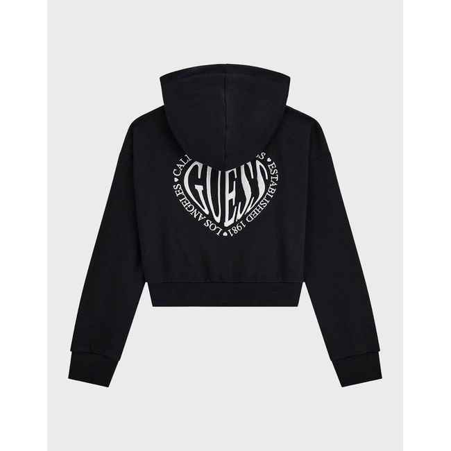 Product GUESS  HOODED LS ACTIVE TOP W/ZIP ΦΟΥΤΕΡ ΠΑΙΔΙΚΟ GIRL base image