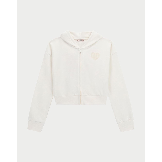 Product GUESS  HOODED LS ACTIVE TOP W/ZIP ΦΟΥΤΕΡ ΠΑΙΔΙΚΟ GIRL base image