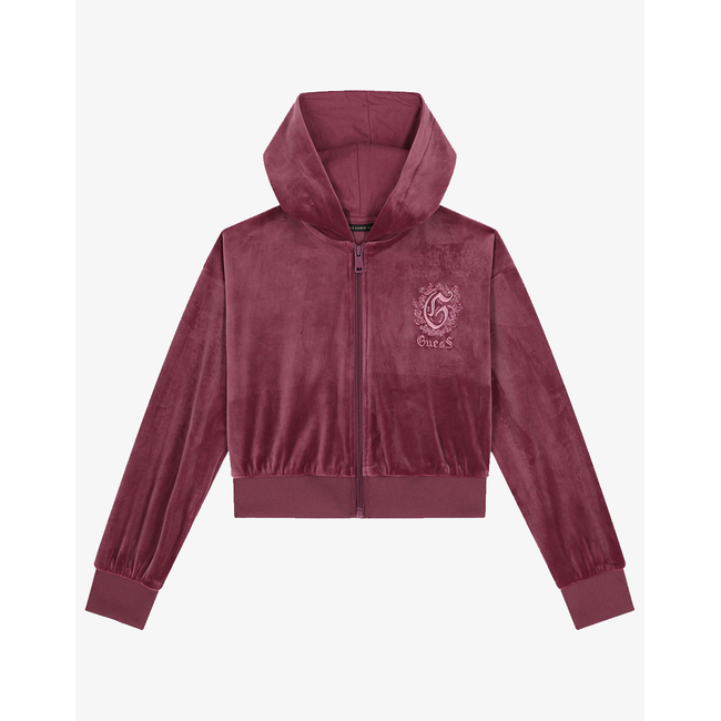 Product GUESS HOODED ACTIVE TOP WITH ZIP ΦΟΥΤΕΡ ΠΑΙΔΙΚΟ GIRL base image