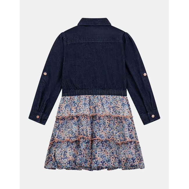 Product GUESS  MIXED FABRICS ADJ. LS DRESS ΦΟΡΕΜΑ ΠΑΙΔΙΚΟ GIRL base image