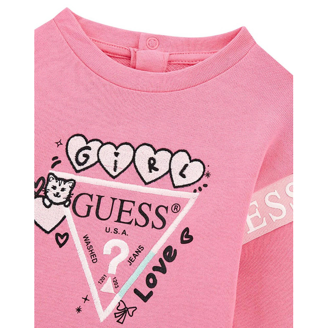 Product GUESS SET LS ACTIVE TOP+ACTIVE PANTS ΣΕΤ ΠΑΙΔΙΚΟ GIRL base image