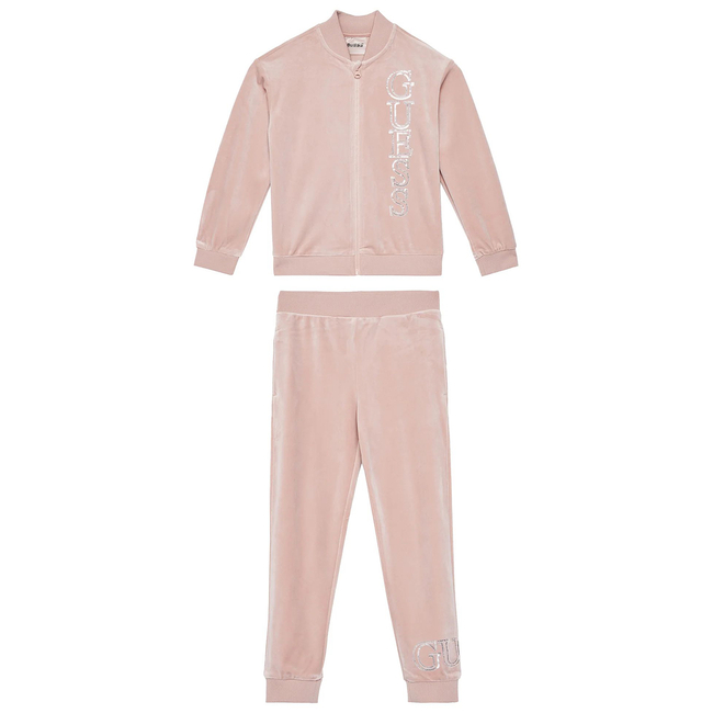 Product GUESS SET VELVET LS ACTIVE TOP+PANTS ΣΕΤ ΠΑΙΔΙΚΟ GIRL base image