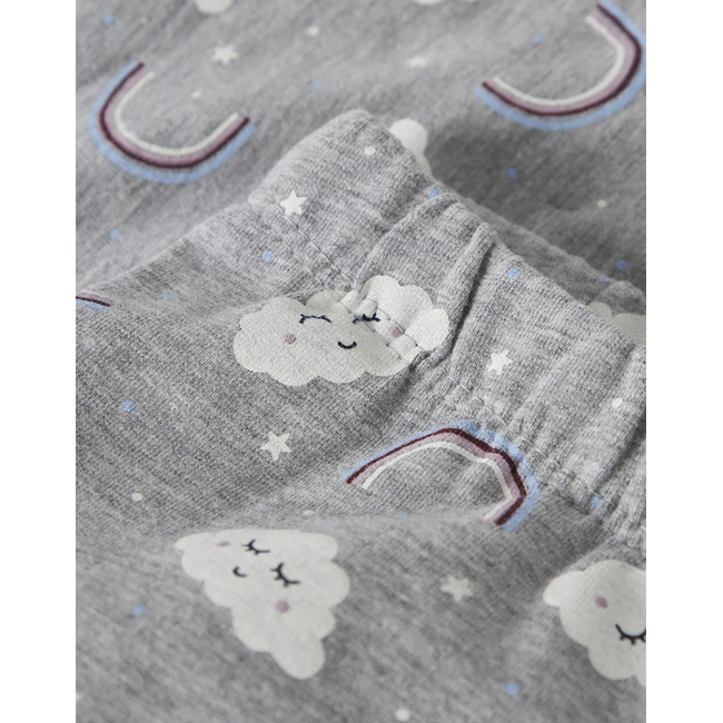 Product NAME IT NMFDAVINA AOP SWE LEGGING BRU base image