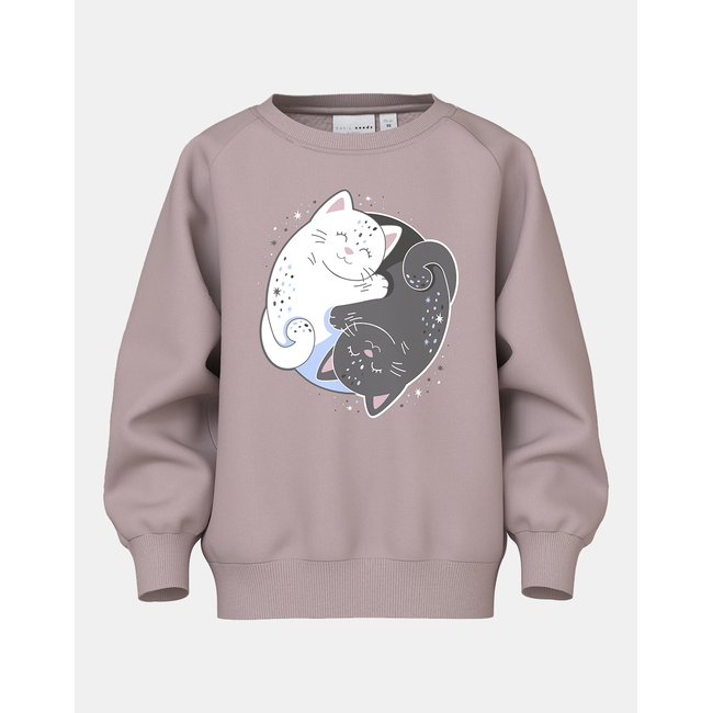 Product NAME IT NMFVENUS LS NREG SWEAT BRU base image