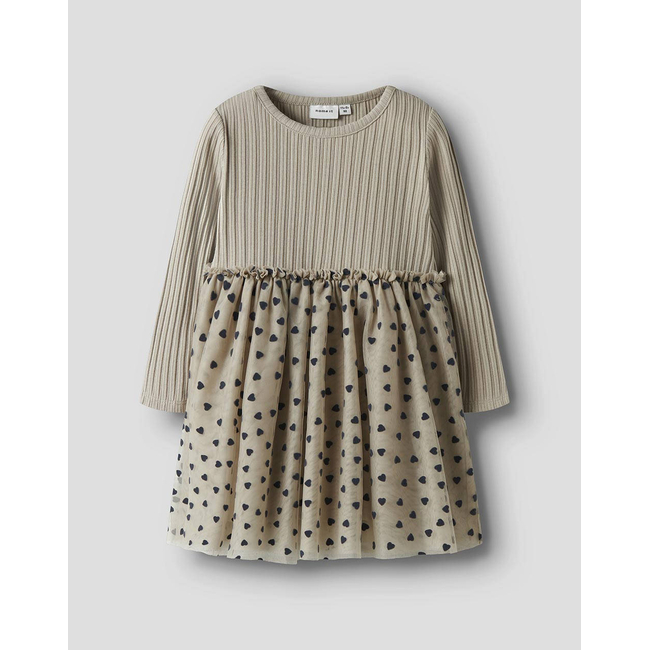 Product NAME IT NMFNEA LS TULLE DRESS base image