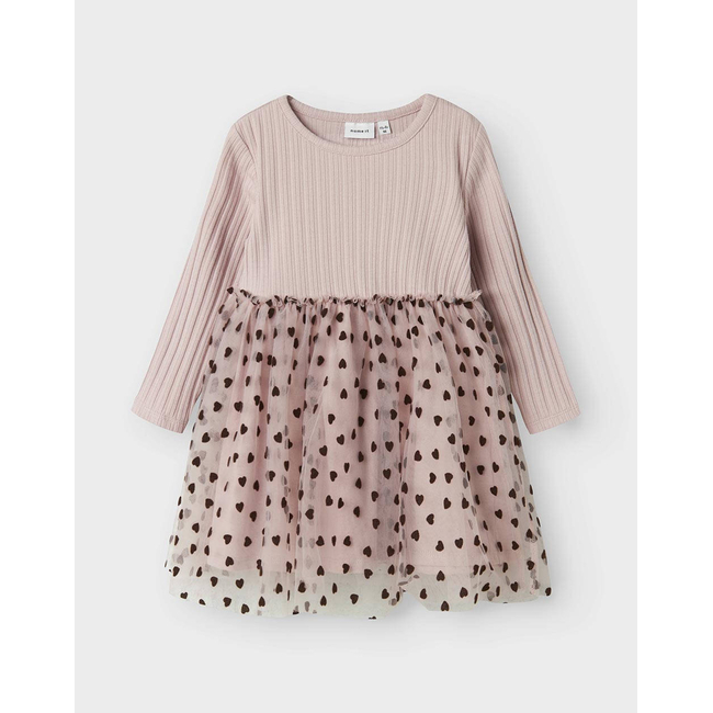 Product NAME IT NMFNEA LS TULLE DRESS base image