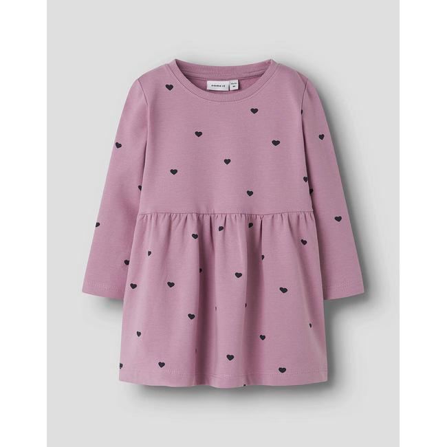 Product NAME IT NMFDAVINA LS SWEAT BRU DRESS NOOS base image