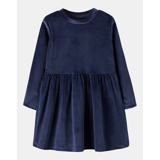 Product NAME IT NMFVELOA LS VELVET DRESS base image