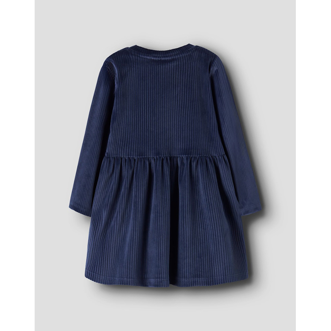 Product NAME IT NMFVELOA LS VELVET DRESS base image