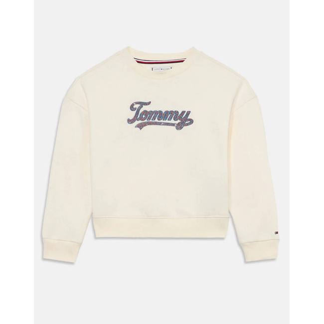 Product TOMMY HILFIGER TOMMY SCRIPT SEQUIN SWEATSHIRT base image