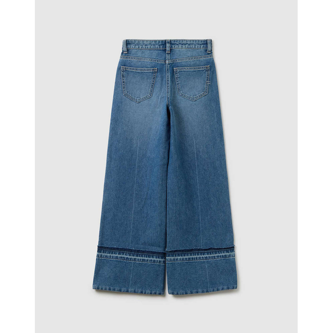 Product OVS DENIM WIDE LEG FOLDED base image