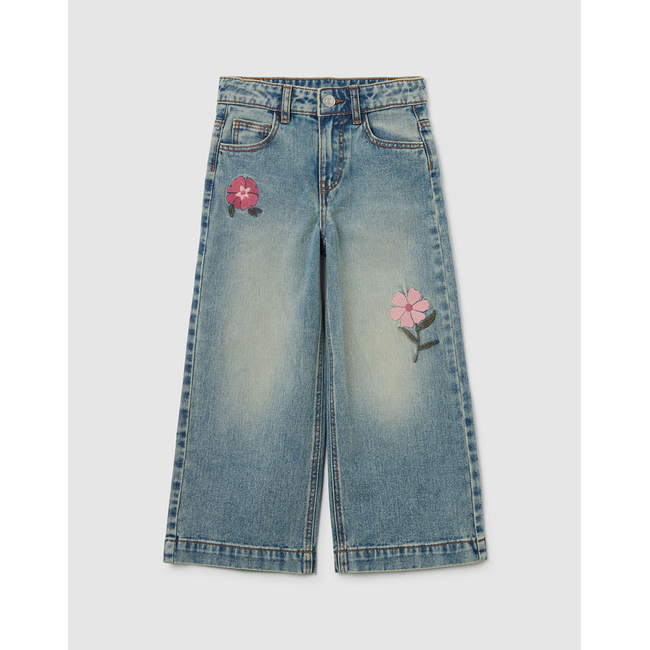 Product OVS DENIM W/EMBRO FLOWERS base image