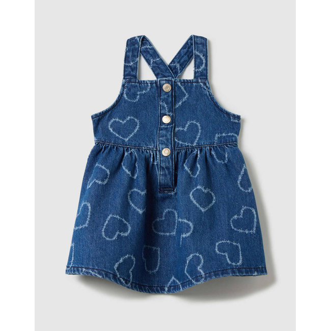 Product OVS SALOPETTE DENIM W/HEARTS base image