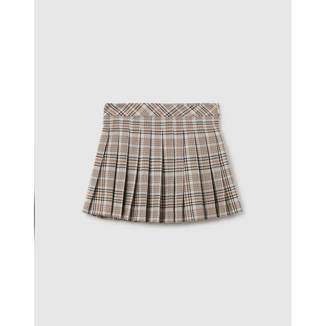 Product OVS CHECK SKIRT W/PLEATS base image