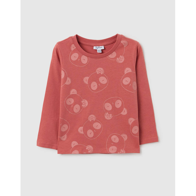 Product OVS TSH W/ 1 COL PRINT BIO base image