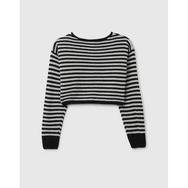 Product OVS CROP JUMPER STRIPES base image