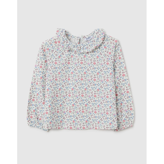 Product OVS T-SHIRT L/S AOP W/RUFFLE base image