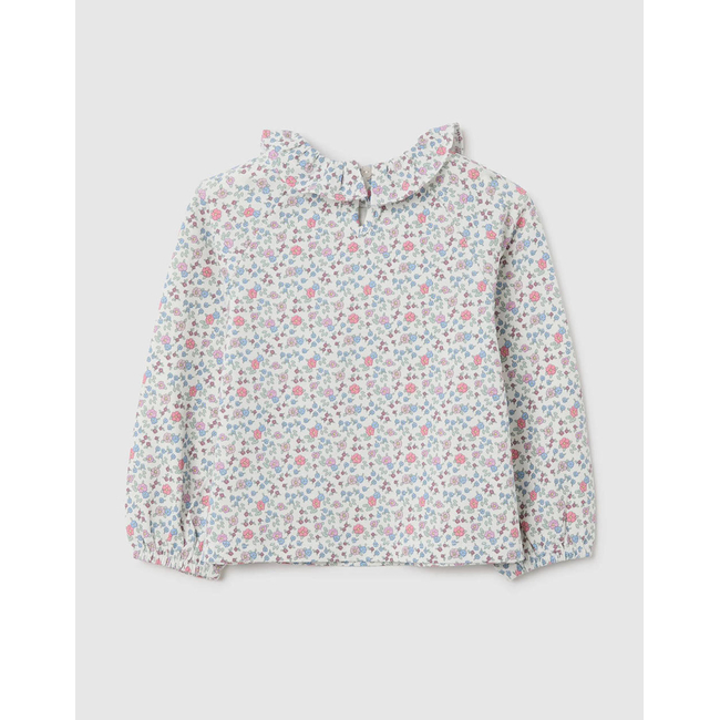 Product OVS T-SHIRT L/S AOP W/RUFFLE base image