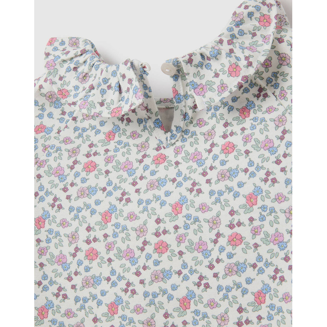 Product OVS T-SHIRT L/S AOP W/RUFFLE base image