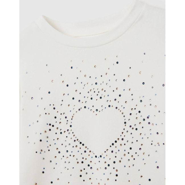 Product OVS T-SHIRT L/S W/STRASS base image