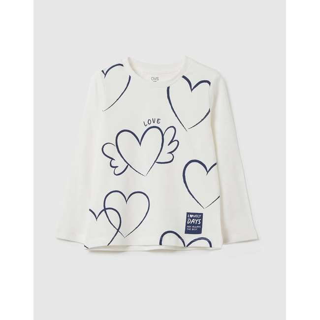Product OVS T-SHIRT 1COL PRINT base image