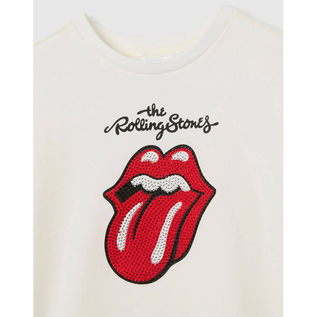 Product OVS T-SHIRT LS ROLLING STONES base image