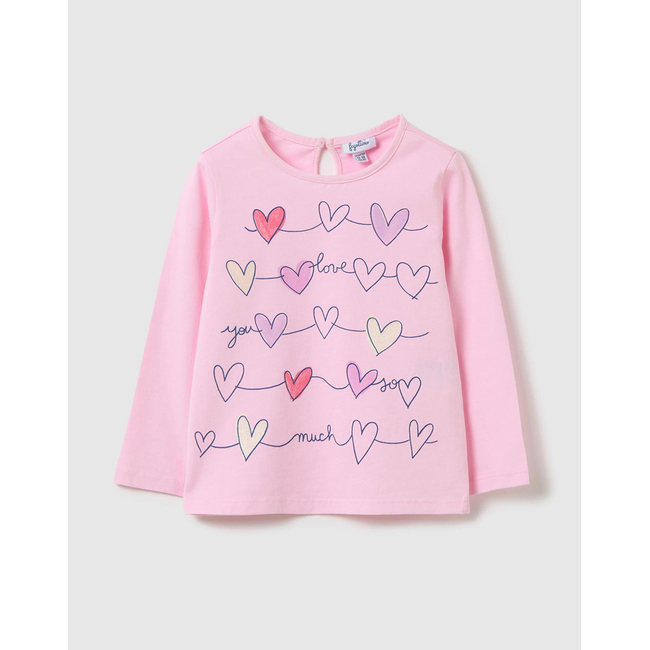 Product OVS TSH L/S MOD.B W/GLIT. BIO base image