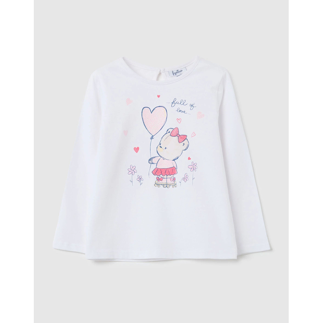 Product OVS TSH L/S MOD.B W/GLIT. BIO base image