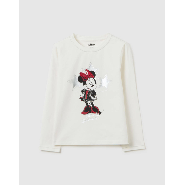 Product OVS T-SHIRT L/S W/PRINT base image