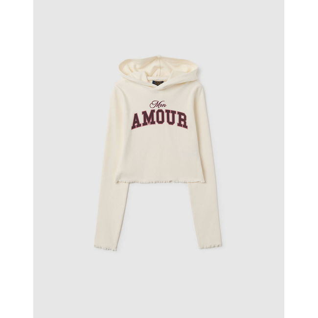 Product OVS T-SHIRT RIB W/HOOD base image