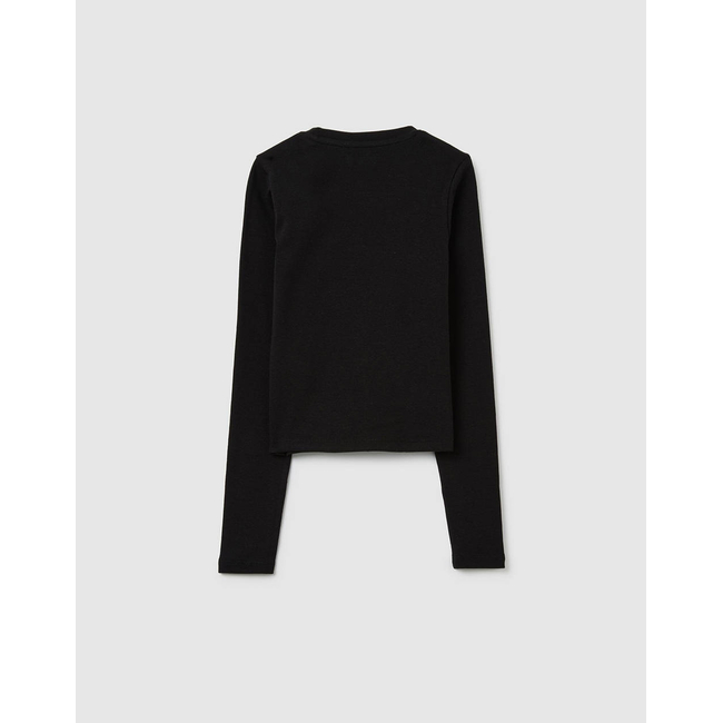 Product OVS T-SHIRT L/S SOLID base image