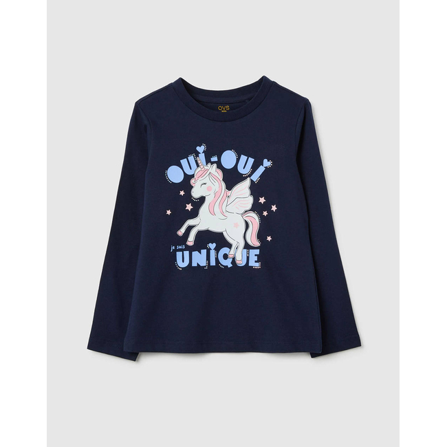 Product OVS TSH LS PRINT4-5COL STRASS base image