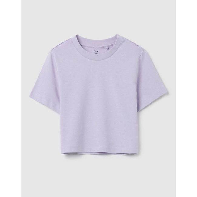 Product OVS T-SHIRT S/S CROP base image