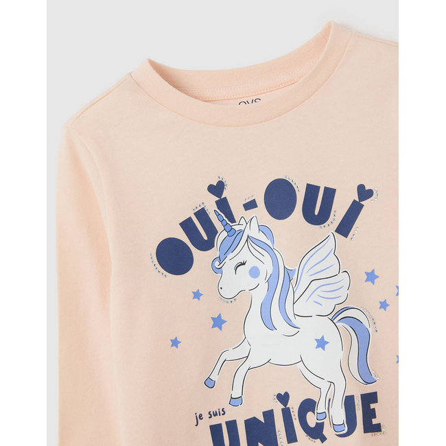 Product OVS TSH LS PRINT4-5COL STRASS base image