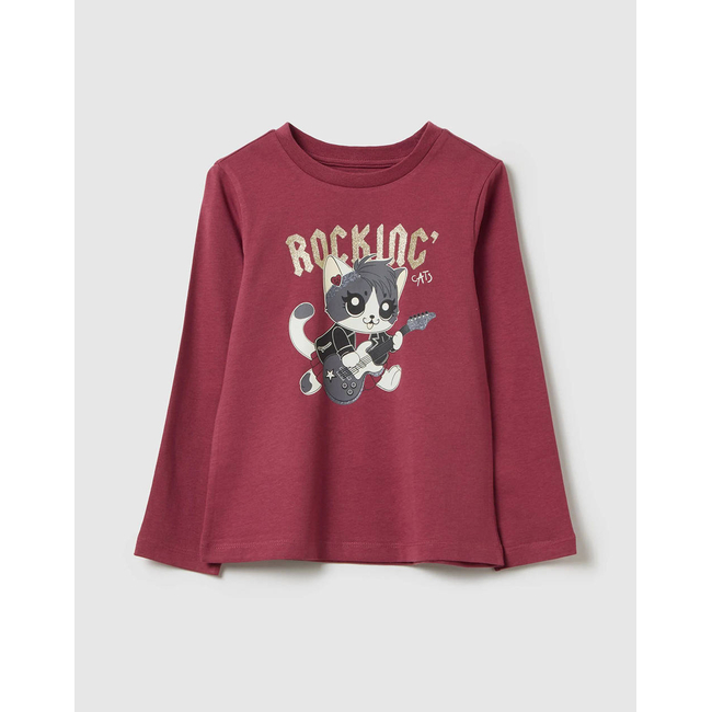 Product OVS TSH LS PRINT 4-5COLGLIT base image