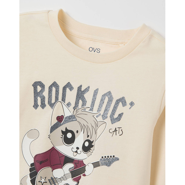 Product OVS TSH LS PRINT 4-5COLGLIT base image