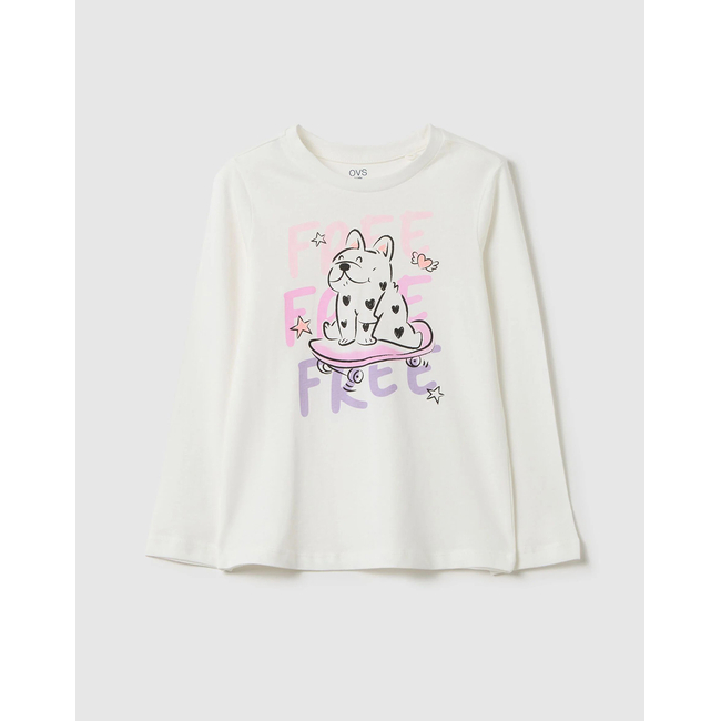 Product OVS T-SHIRT 4/5 COL+GLITTER base image