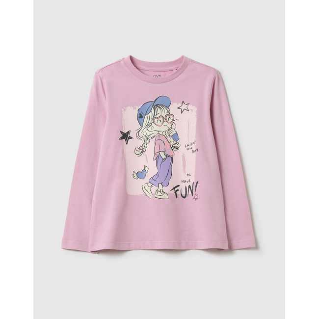 Product OVS T-SHIRT 4/5 COL+GLITTER base image