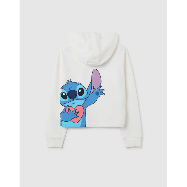 Product OVS HOODIE CROP STITCH base image