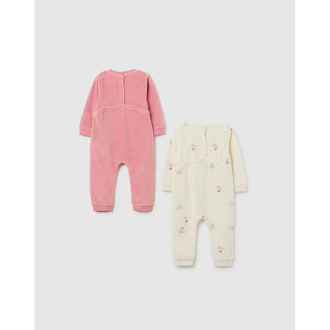 Product OVS PK 2 ROMPER VELOUR GIRL base image