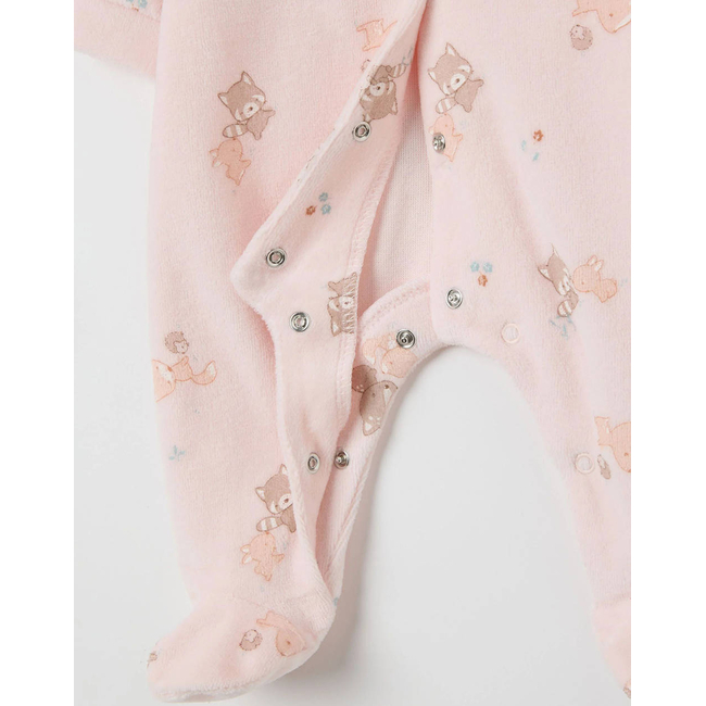 Product OVS PK2 ROMPER VELOUR GIRL base image