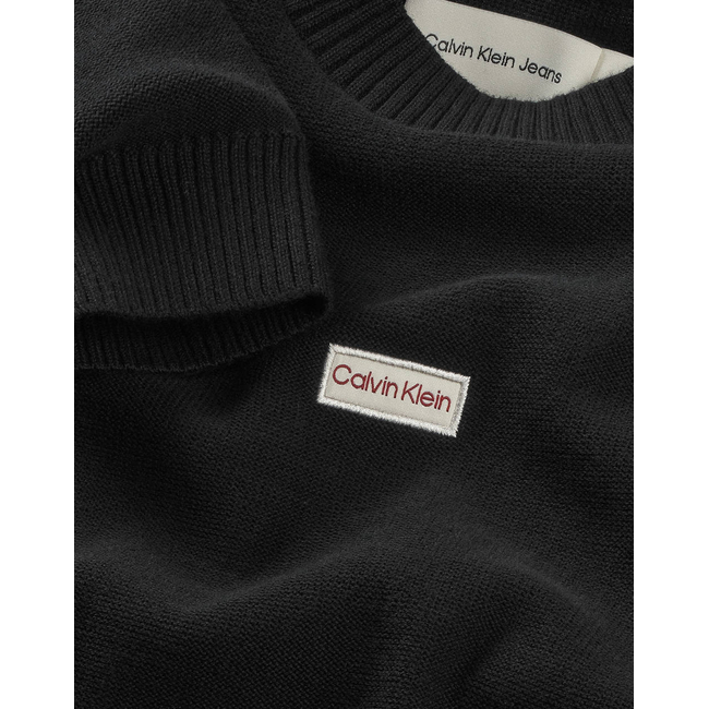 Product CALVIN KLEIN LOGO LABEL SWEATER base image