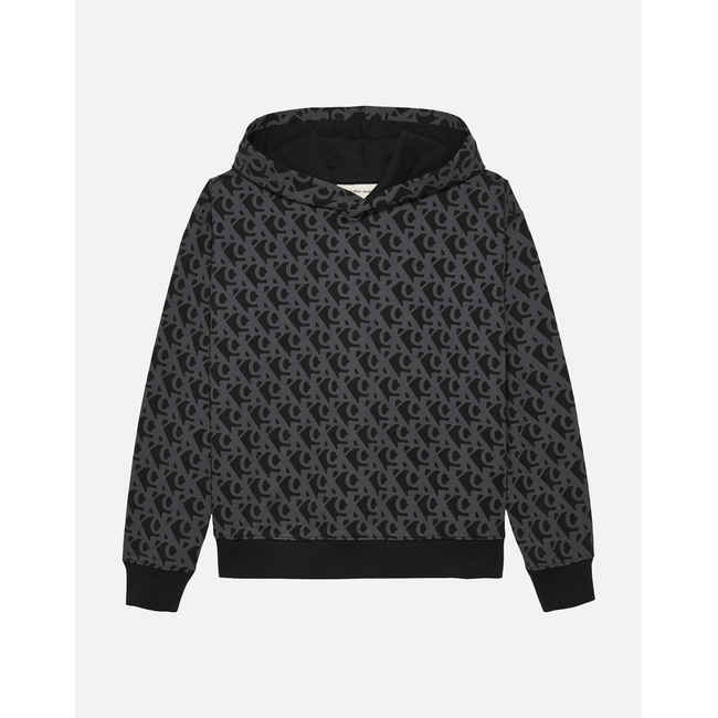 Product CALVIN KLEIN CK LOGO AOP HOODIE base image