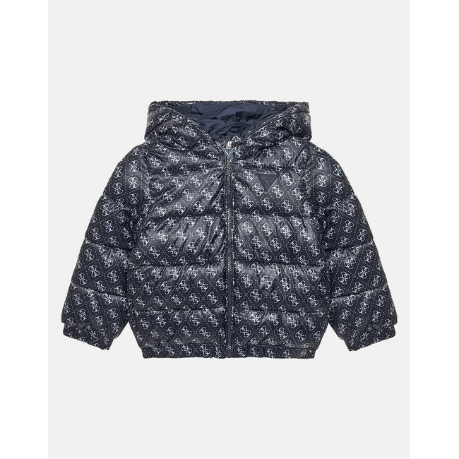 Product GUESS PADDED HOODED LS JACKET W/ZIP KIDS BOY base image