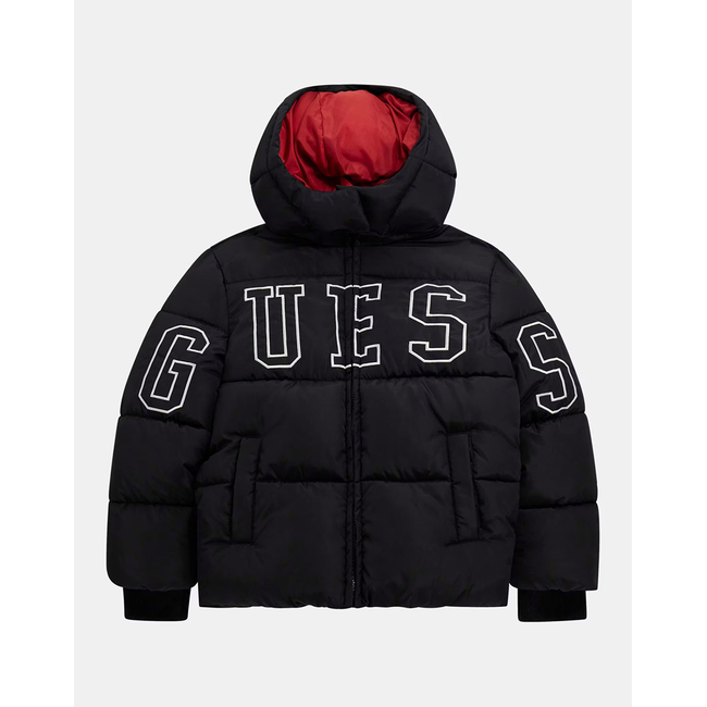 Product GUESS  HOODED PADDED LS PUFFER W/ZIP ΜΠΟΥΦΑΝ ΠΑΙΔΙΚΟ BOY base image