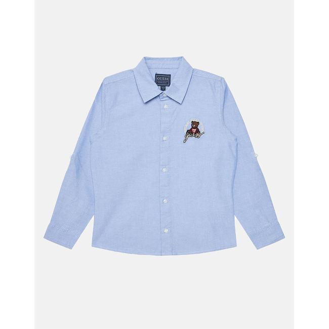 Product GUESS  OXFORD ADJ. LS SHIRT INDIA ΠΑΙΔΙΚΟ BOY base image